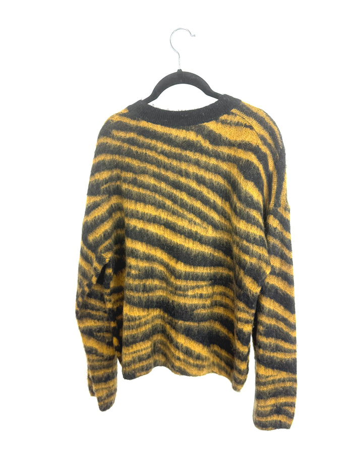 Black Printed Sweater 6/8