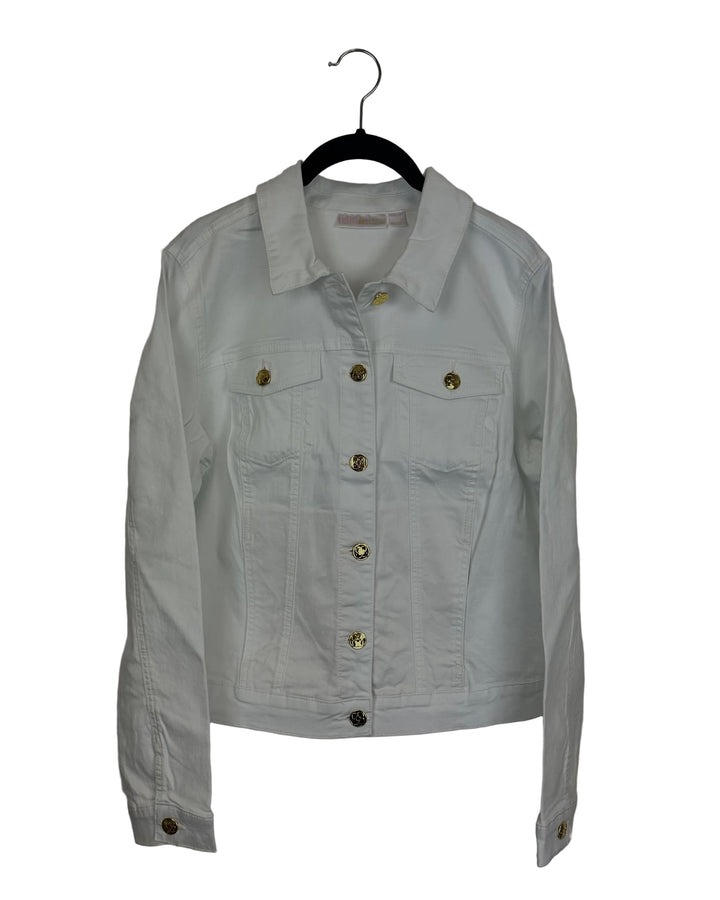 Snow Denim Jacket - Size 4/6