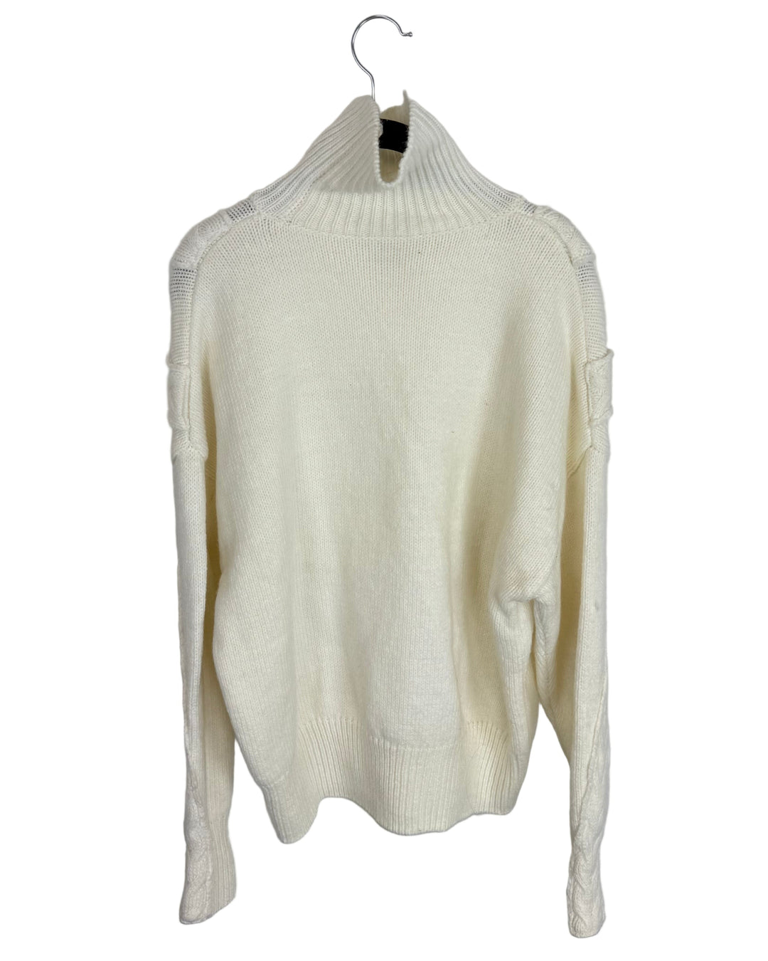 White Knit Sweater - Size 6/8