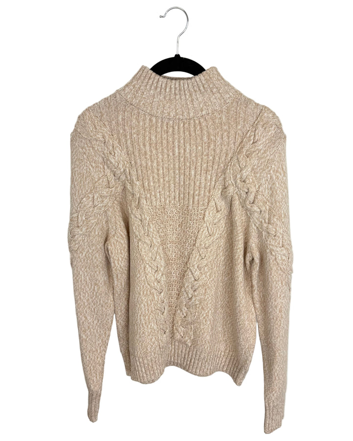 Tan Knit Sweater - Size 2/4