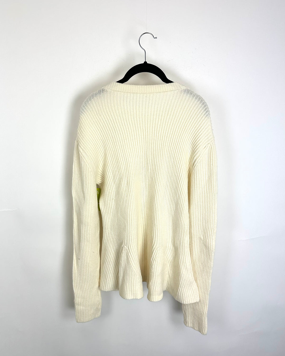 Cream Knit Stretchy Top - Size 6/8