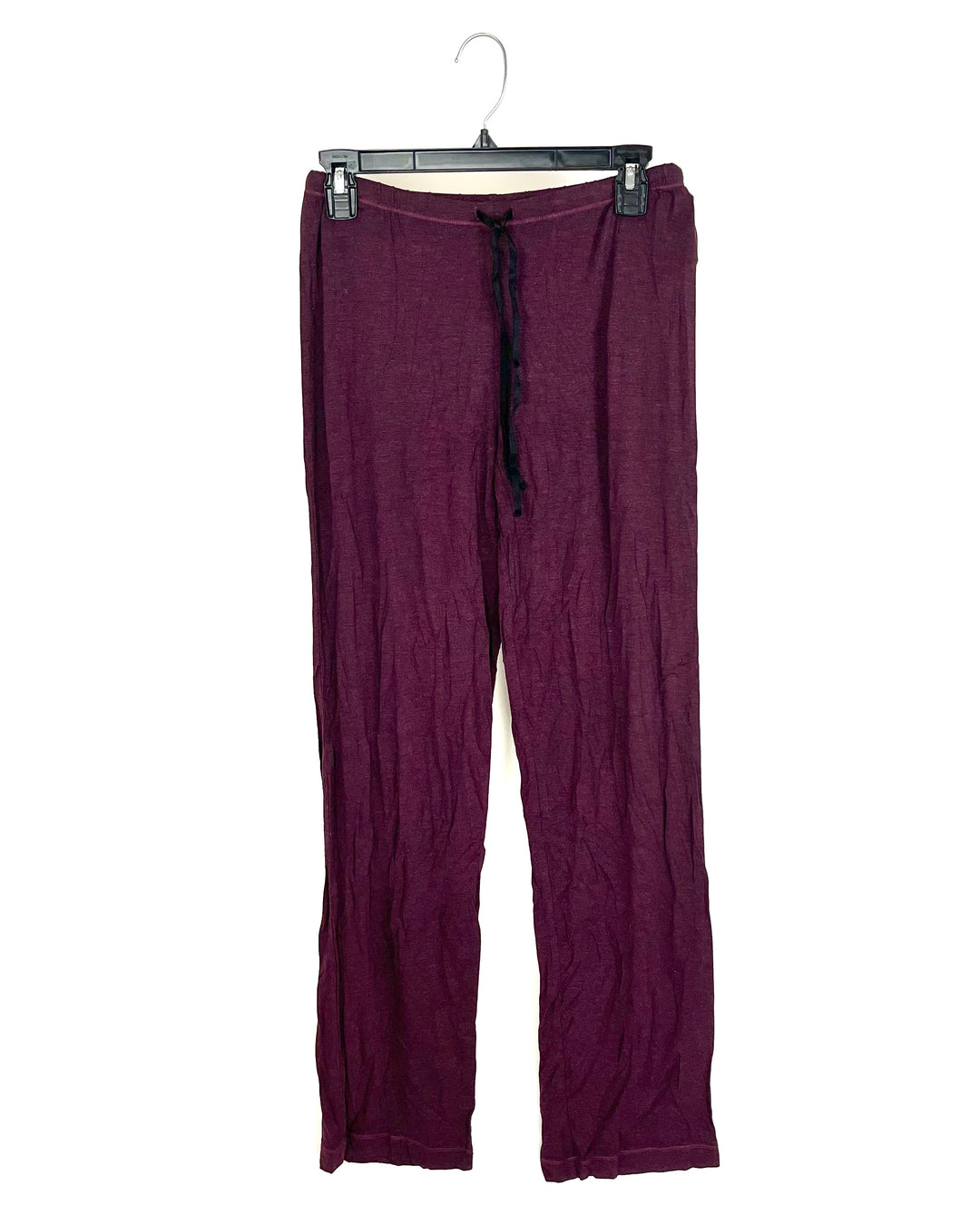 Dark Burgundy Lounge Pants - Size 4/6