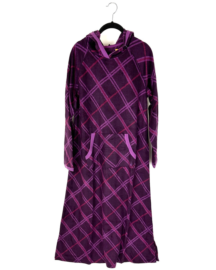 Purple Lounge Dress - Small