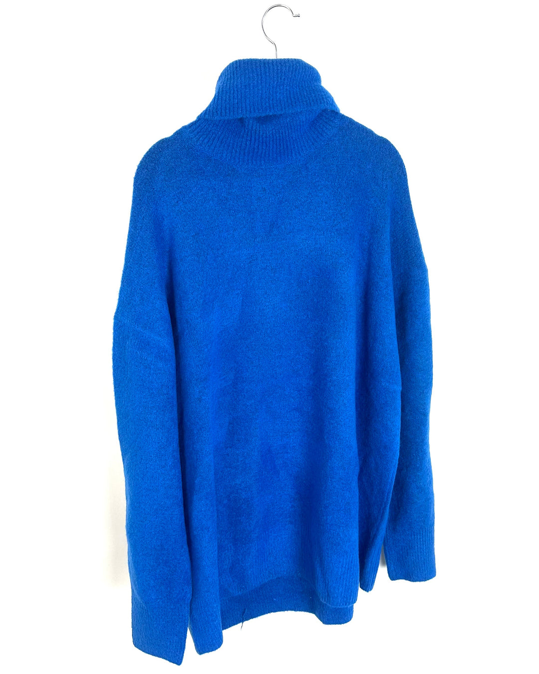 Blue Turtleneck Sweater - Size 6/8