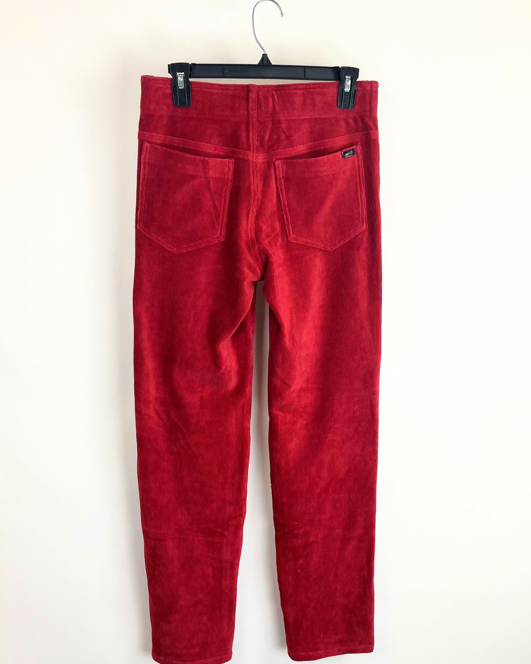 Deep Red Corduroy Pants - Size 2/4