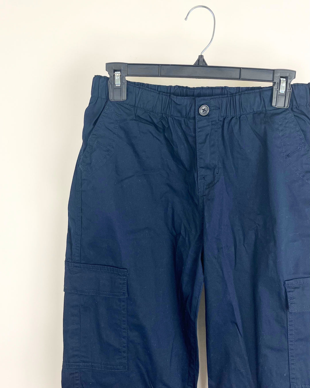 Navy Cargo Pants with Pockets - SIze 0/2