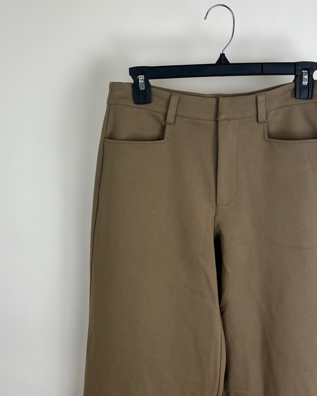 Tan Wide Leg Bottoms - Size 4