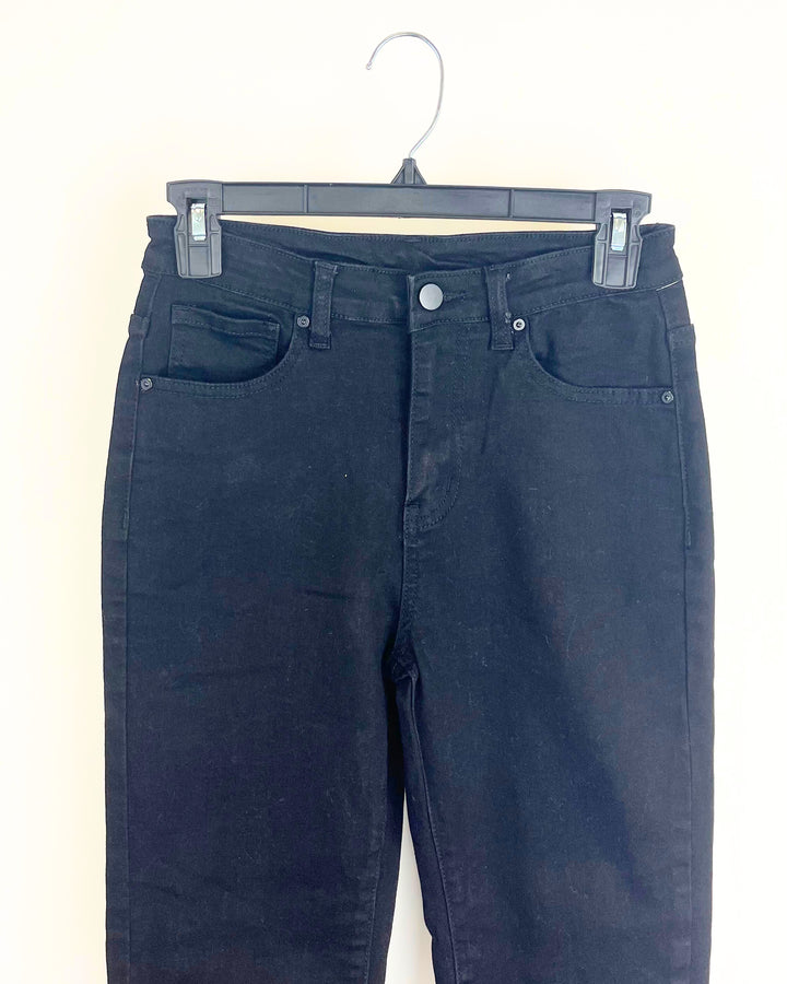 Black Skinny Jeans - Size 0/2