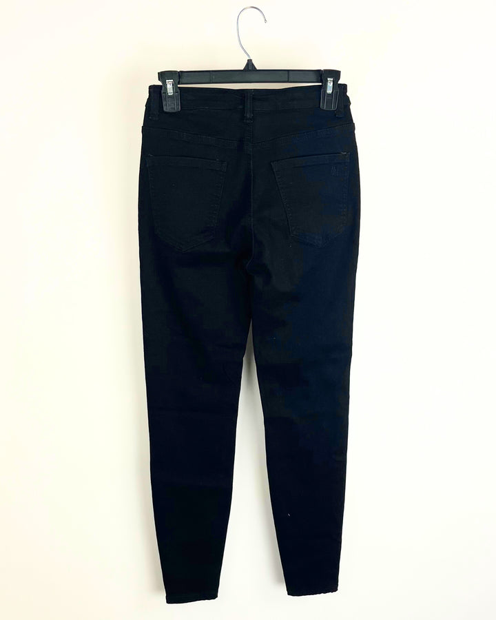 Black Skinny Jeans - Size 0/2