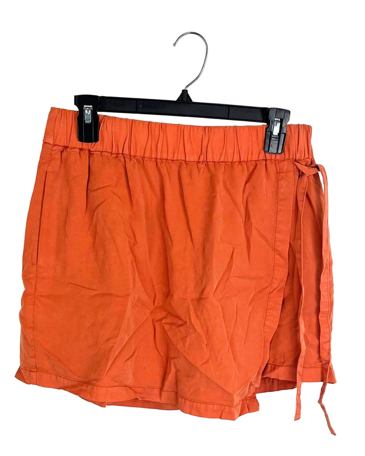 Burnt Orange Skort - Size 4/6
