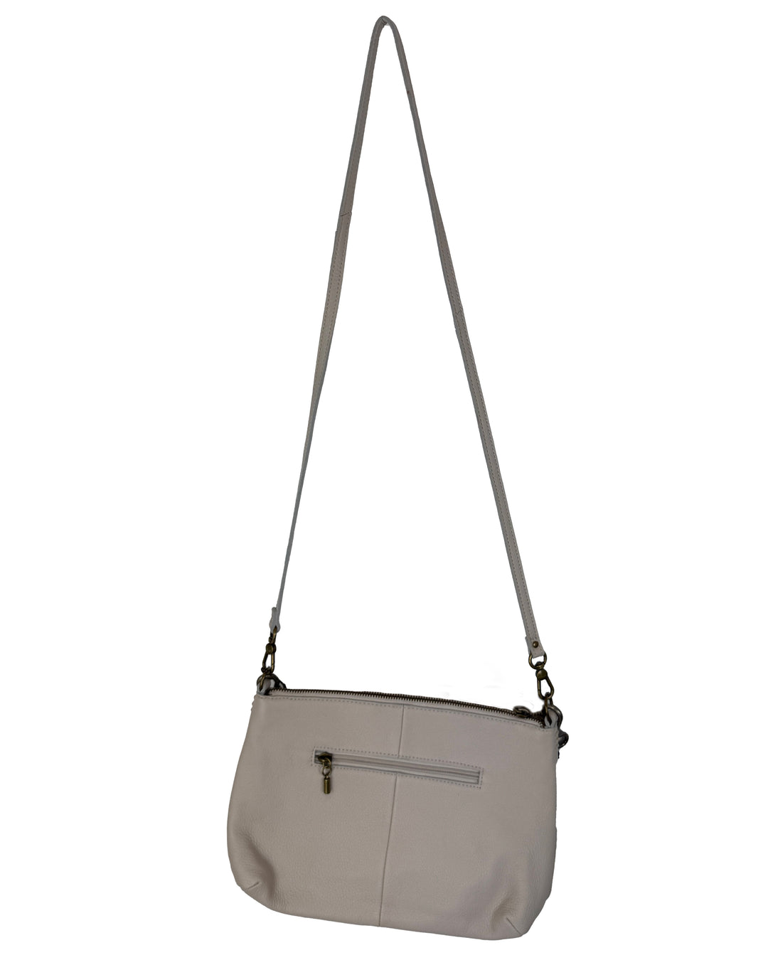 Cream and Multicolor Crochet Crossbody Bag