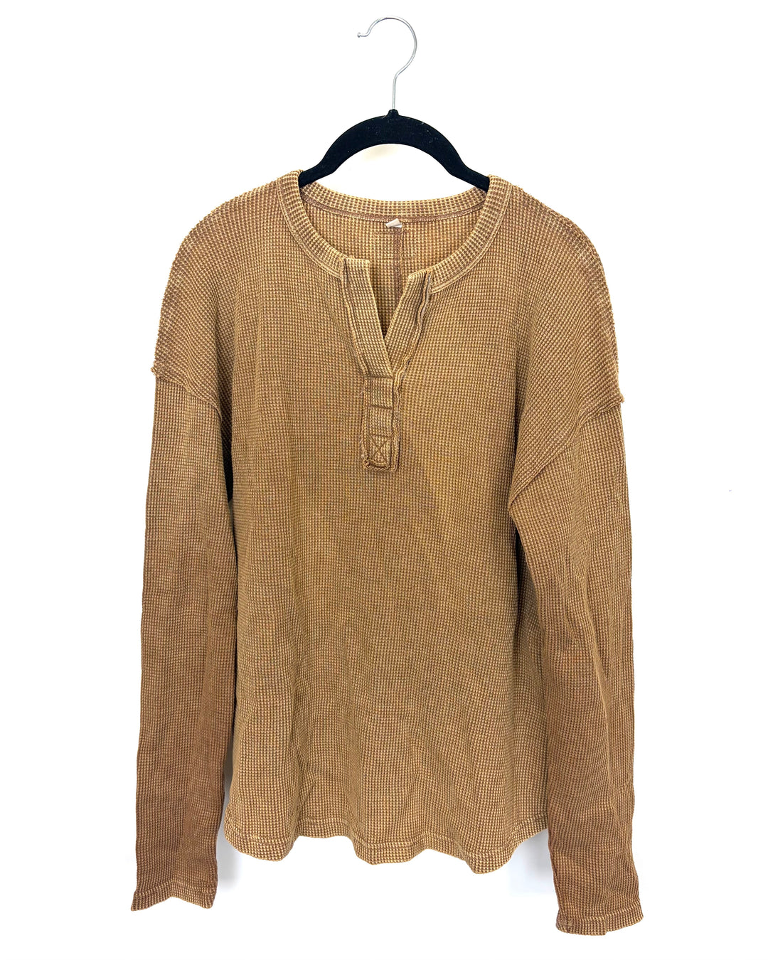 Beige Waffle Knit Top - Size 2/4