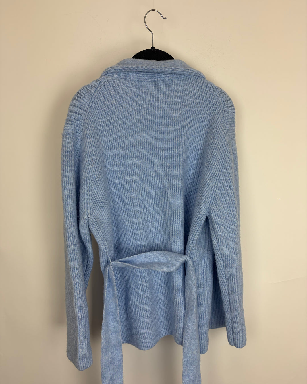 Sky Blue Belted Cardigan - Size 4/6