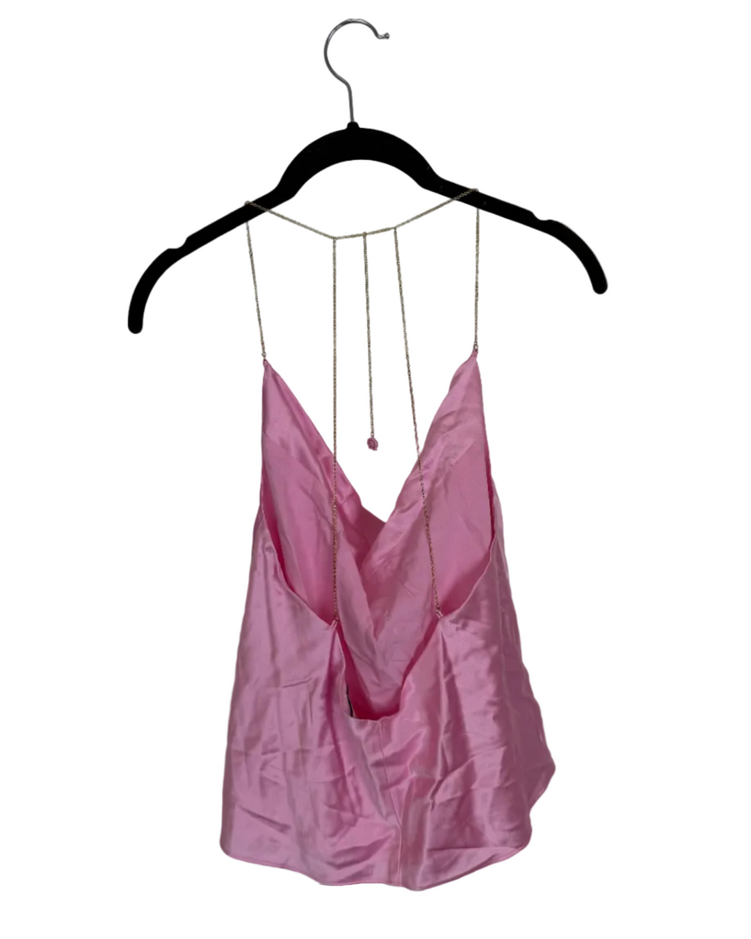 Bubblegum Pink Cowl Neck Cami - Size 0/2