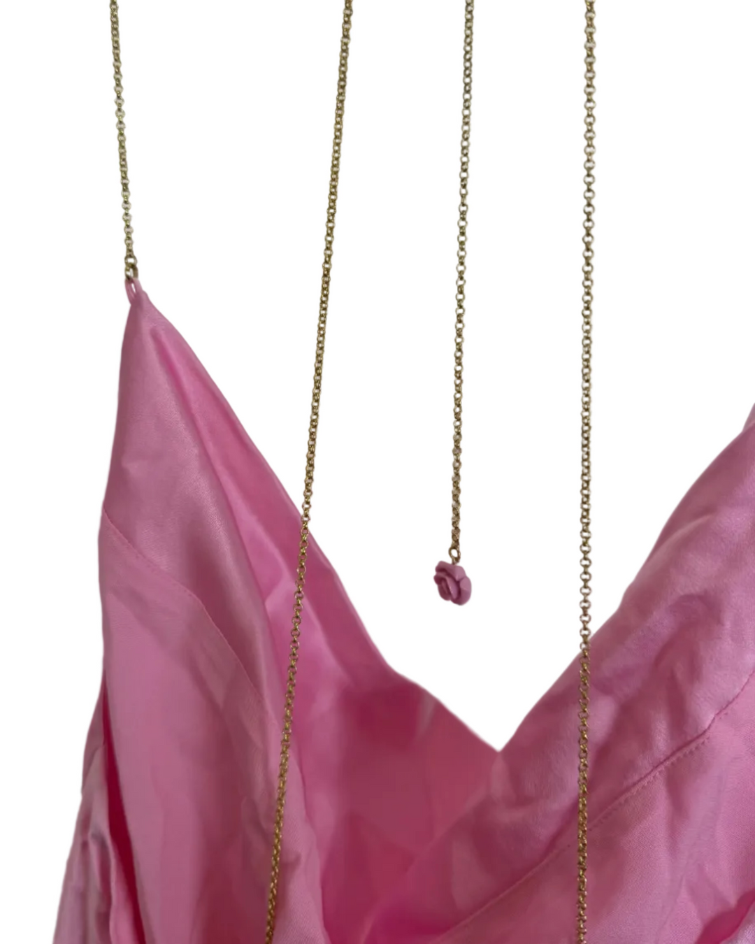 Bubblegum Pink Cowl Neck Cami - Size 0/2