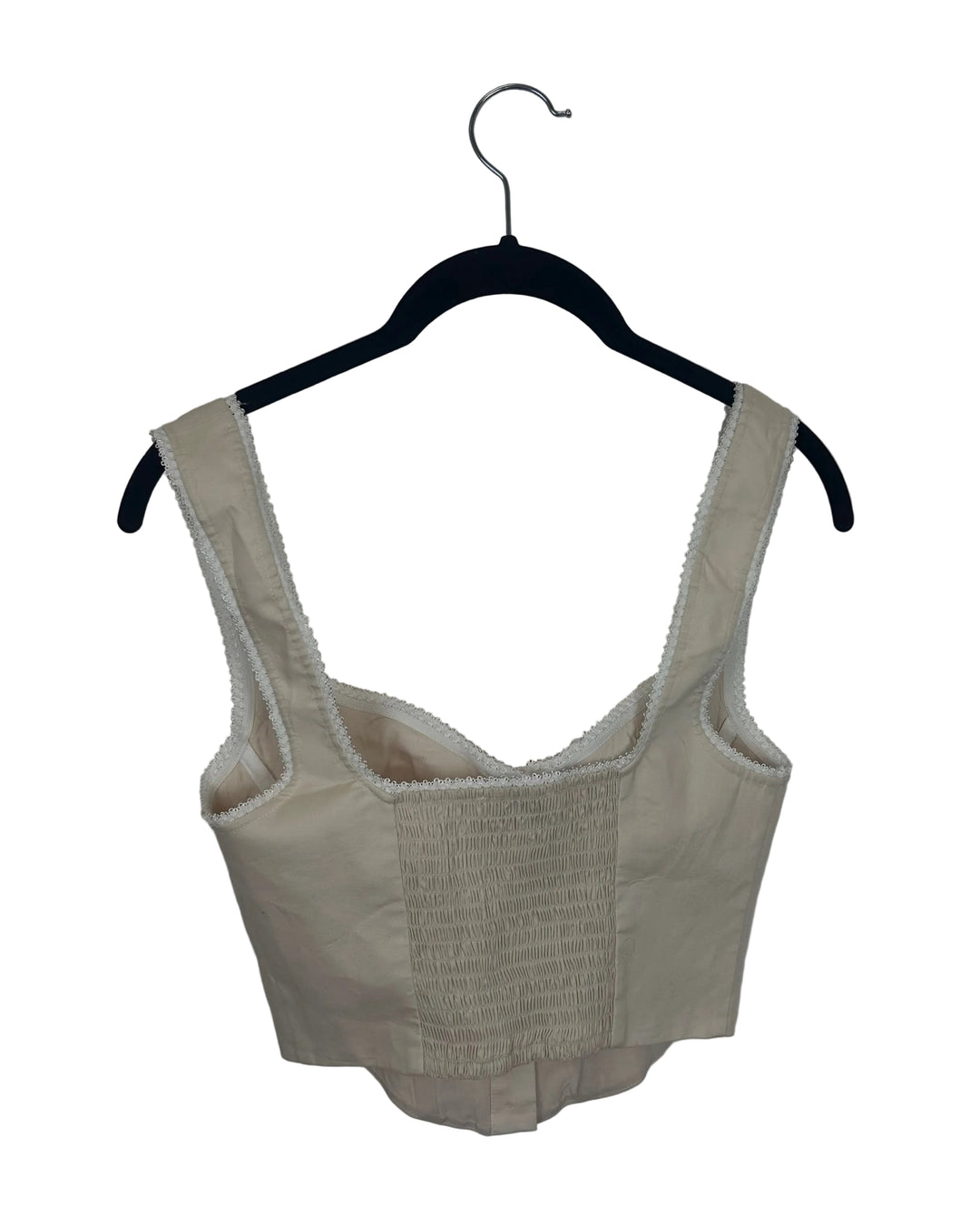 Tan Corset Style Tank Top - Size 0/2