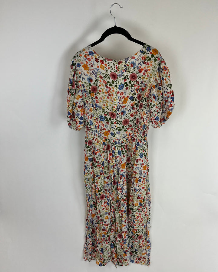 Multicolor Floral Dress - Size 4