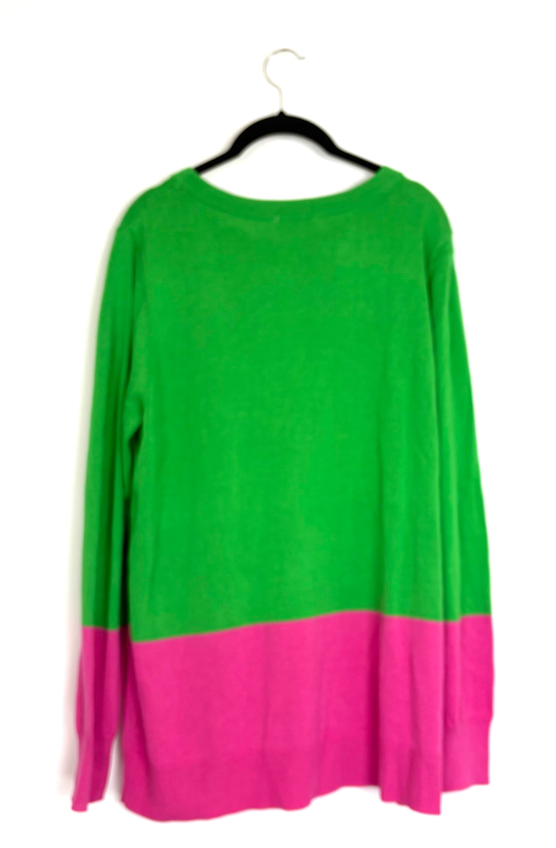 Bright Green Crewneck Sweater - Size 10/12