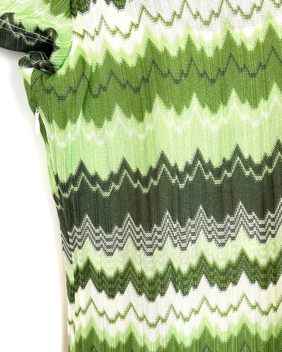 Green Short Sleeve Dress - Size 4/6