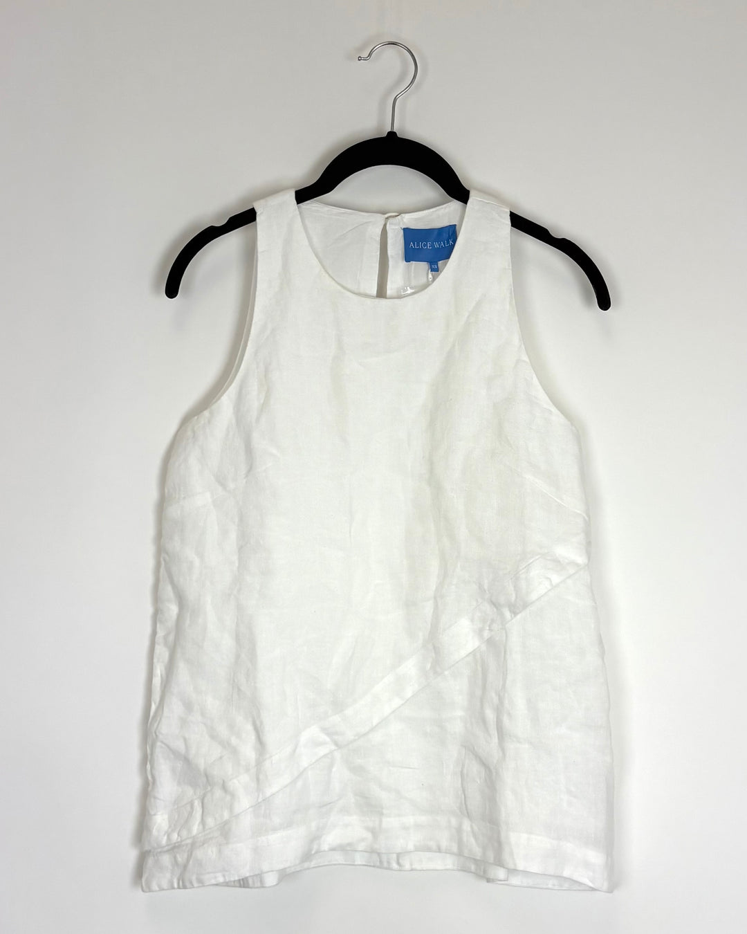 White Linen Top - Size 2/4