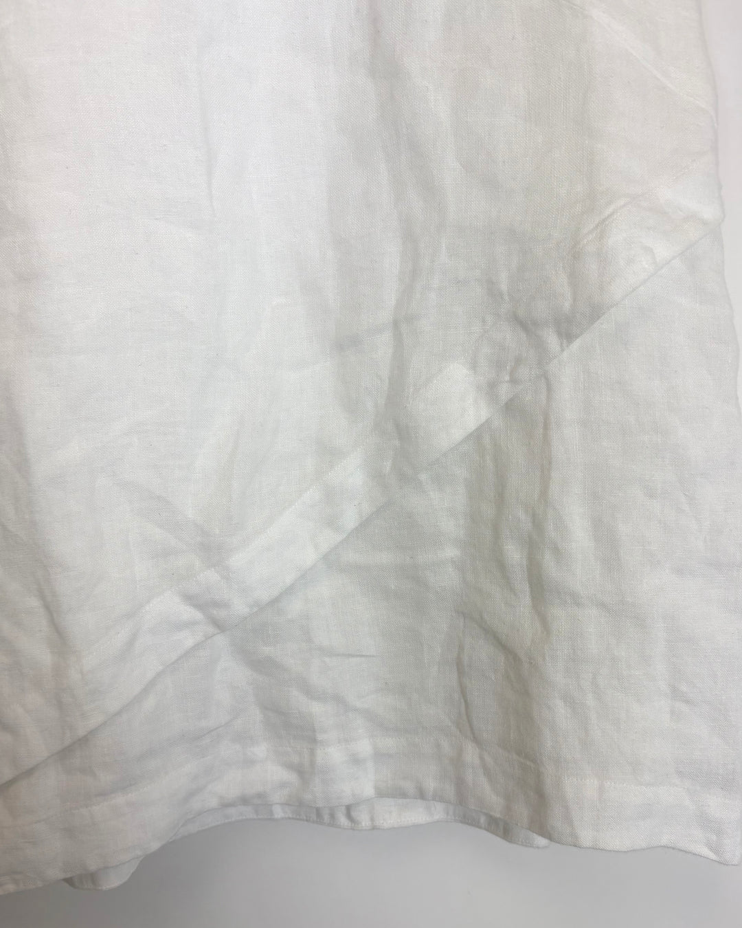 White Linen Top - Size 2/4