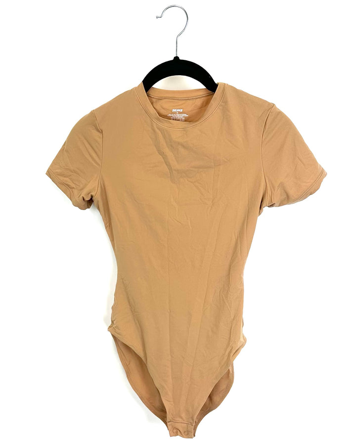 Skims Beige Bodysuit - Extra Small