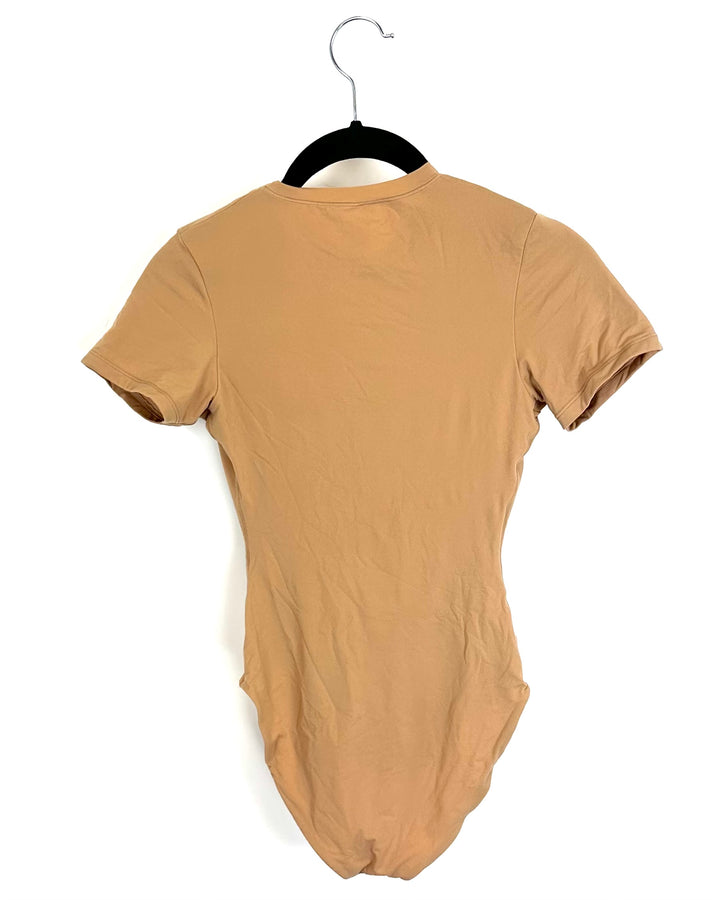 Skims Beige Bodysuit - Extra Small