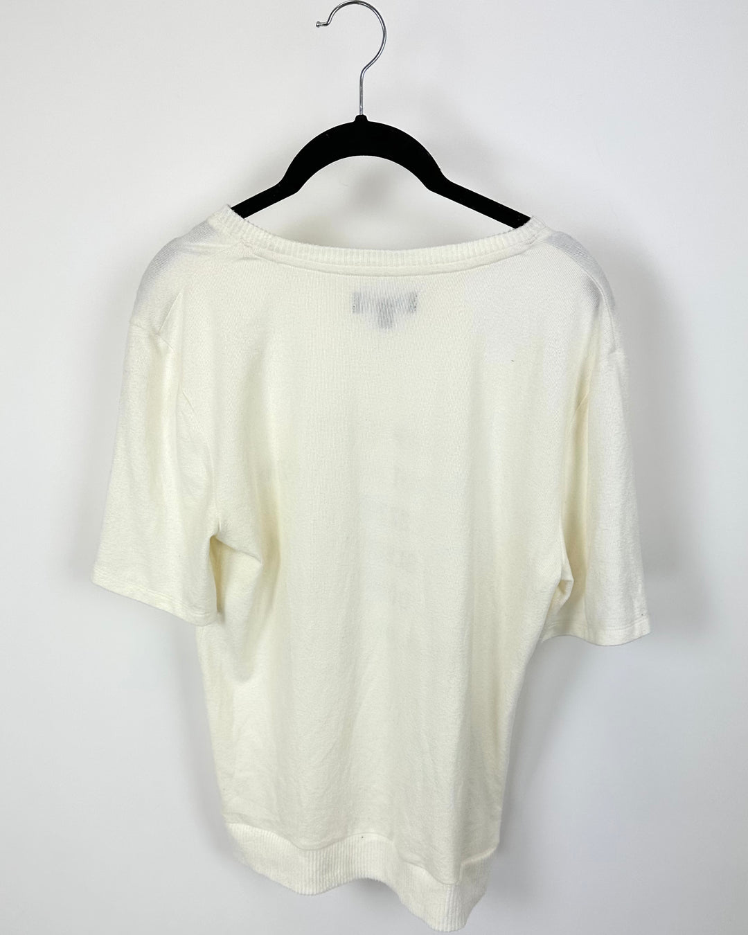 Cream Sleep Shirt - Small