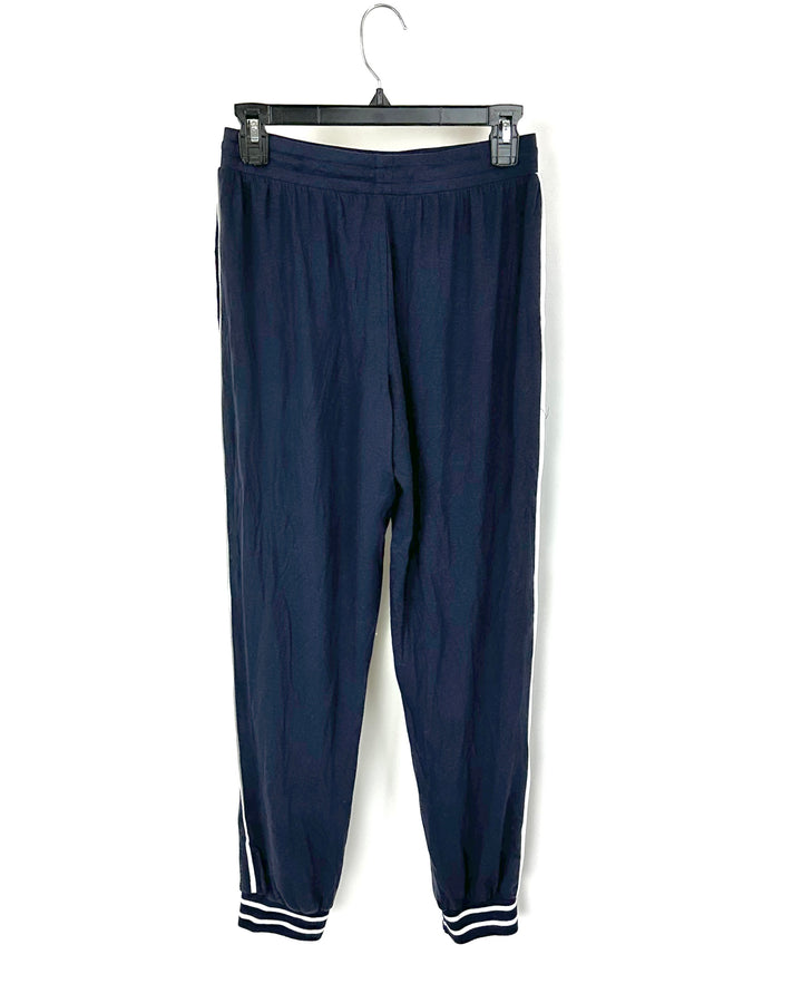 Navy Blue Sleepwear Pants - Small