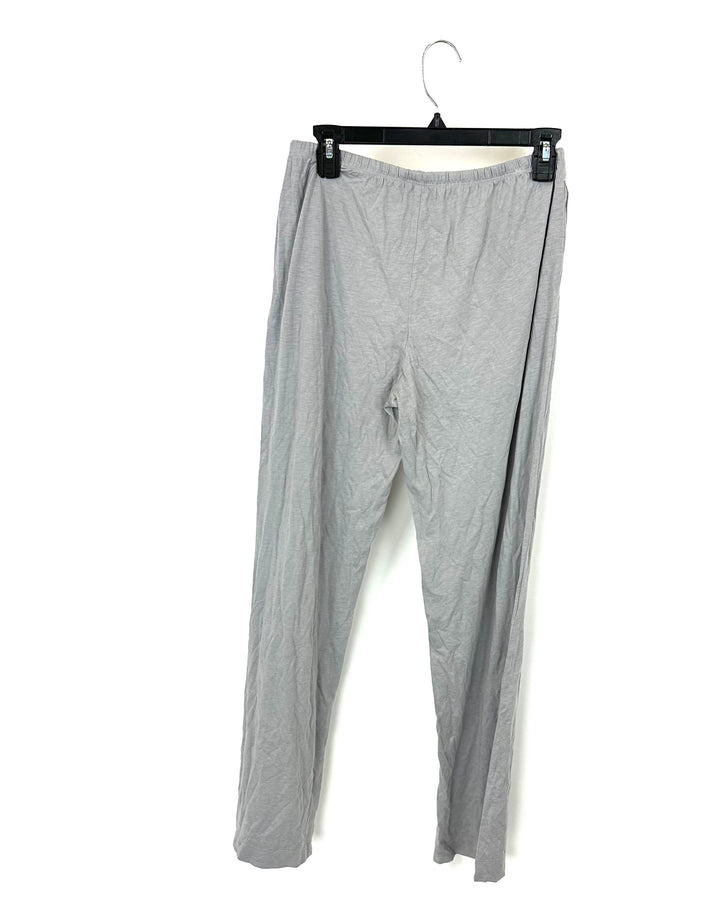 Gray Sleepwear Pants - Small