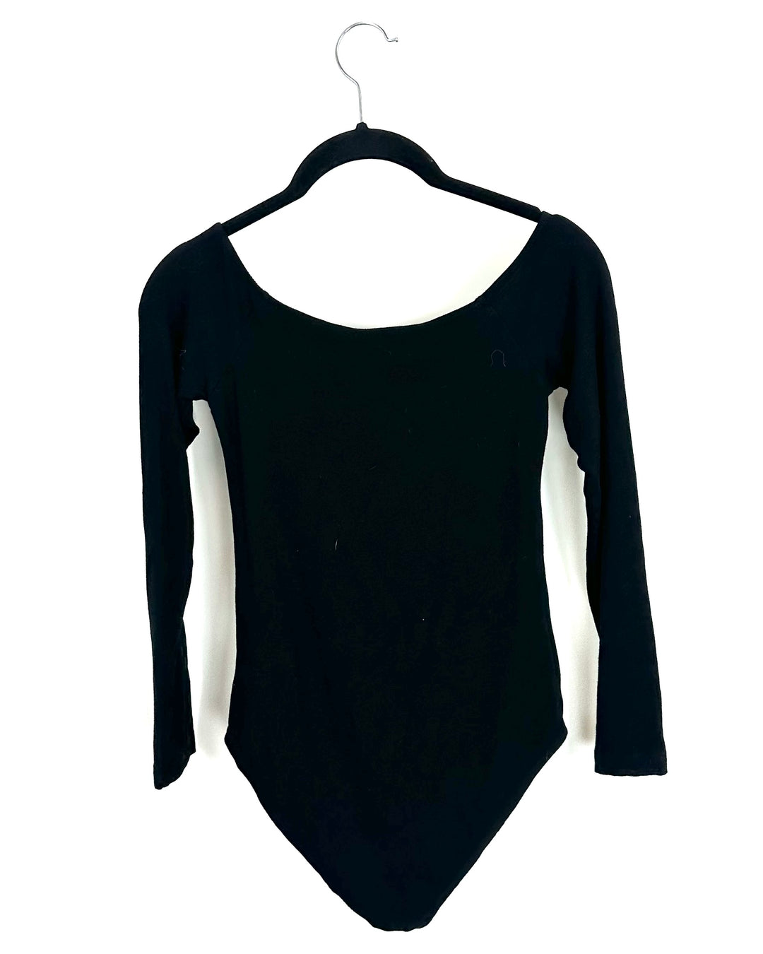 Black Long Sleeve Bodysuit - Extra Small