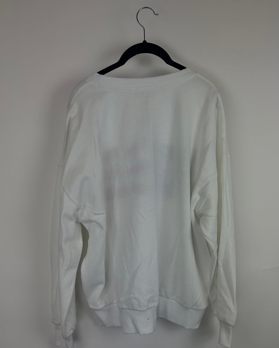 White USA Crewneck Sweatshirt - Size 0/2
