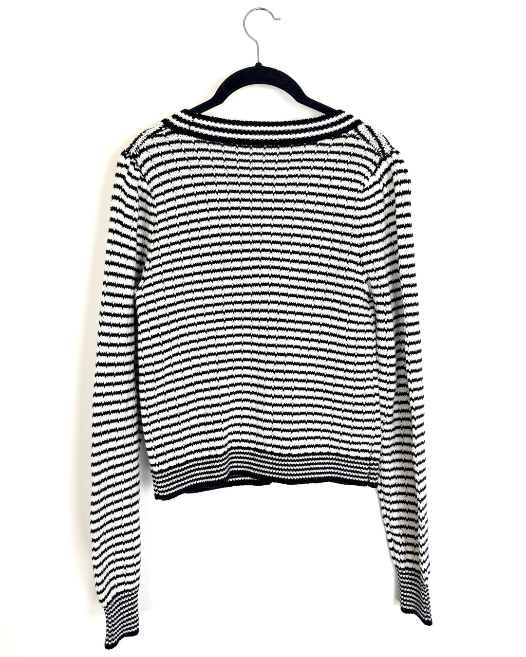 Black & White Striped Sweater - Size 2/4