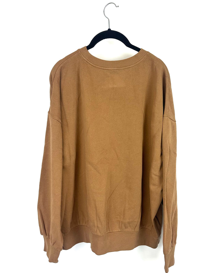 Brown American Grown Sweatshirt - Size 2/4