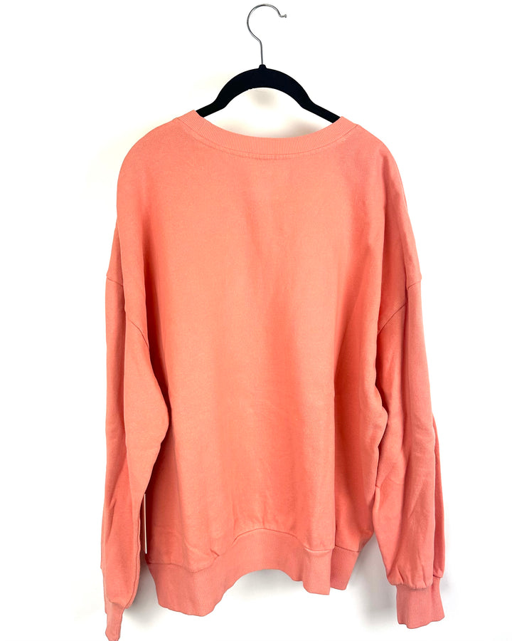 Coral Sunset Graphic T-Shirt - Size 4/6