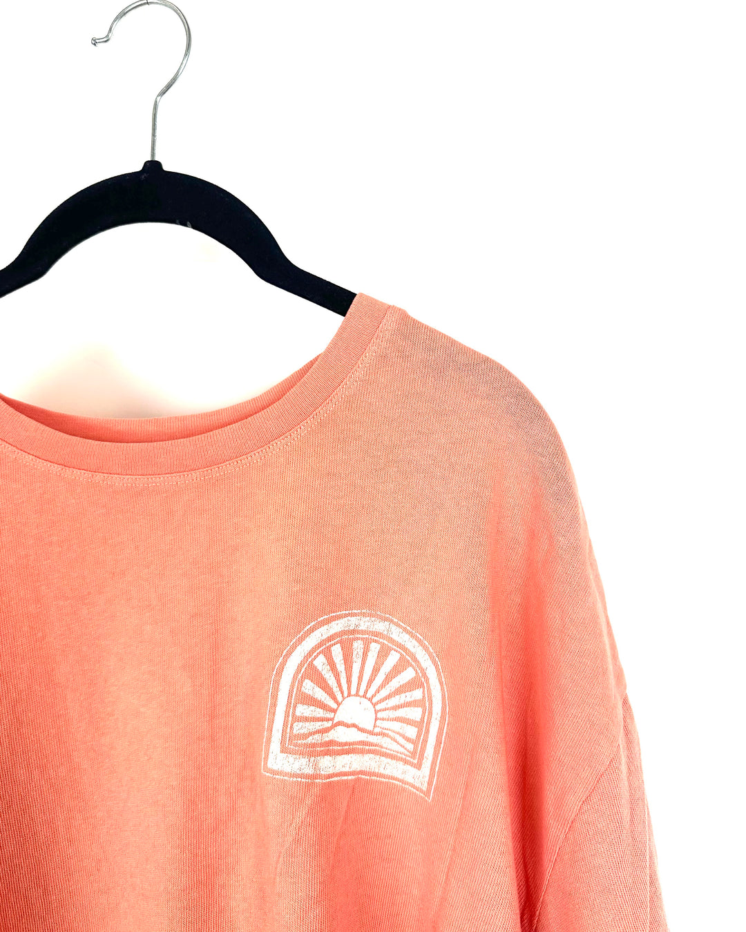 Coral Sunset Graphic T-Shirt - Size 4/6