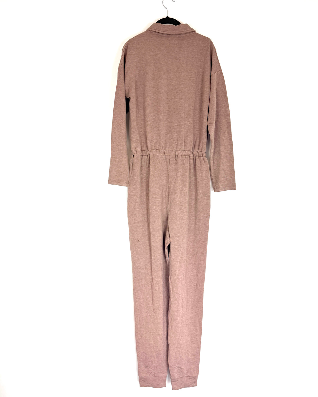Brown Collared Jumpsuit - Size 4/6