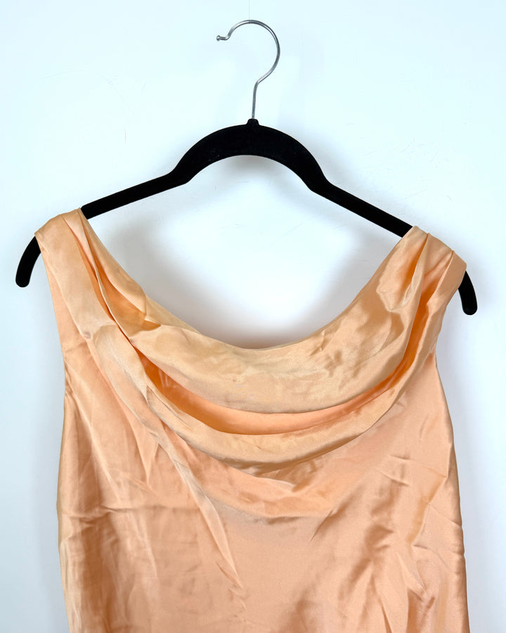 Off the Shoulder Peach Top - Size 2/4