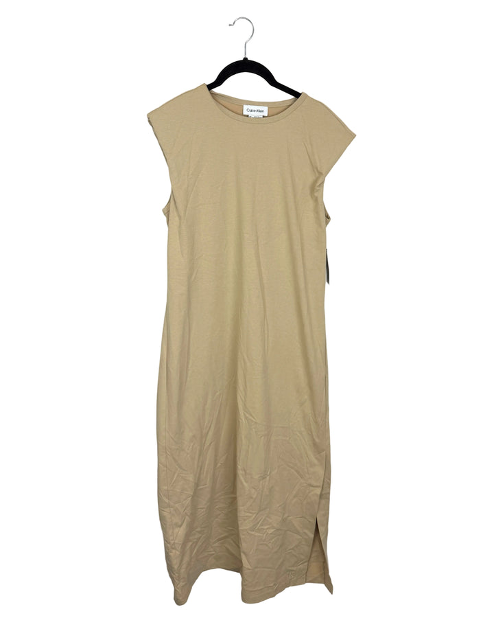 Light Brown Long Dress - Size 4/6 and 8/10