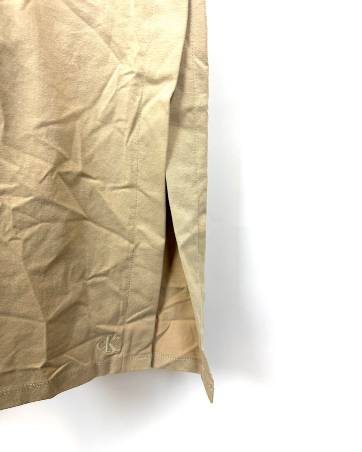 Light Brown Long Dress - Size 4/6 and 8/10