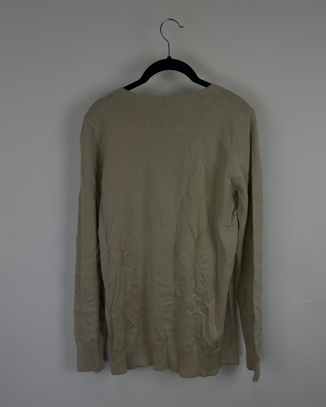 Beige And White Star Sweater - Size 6/8