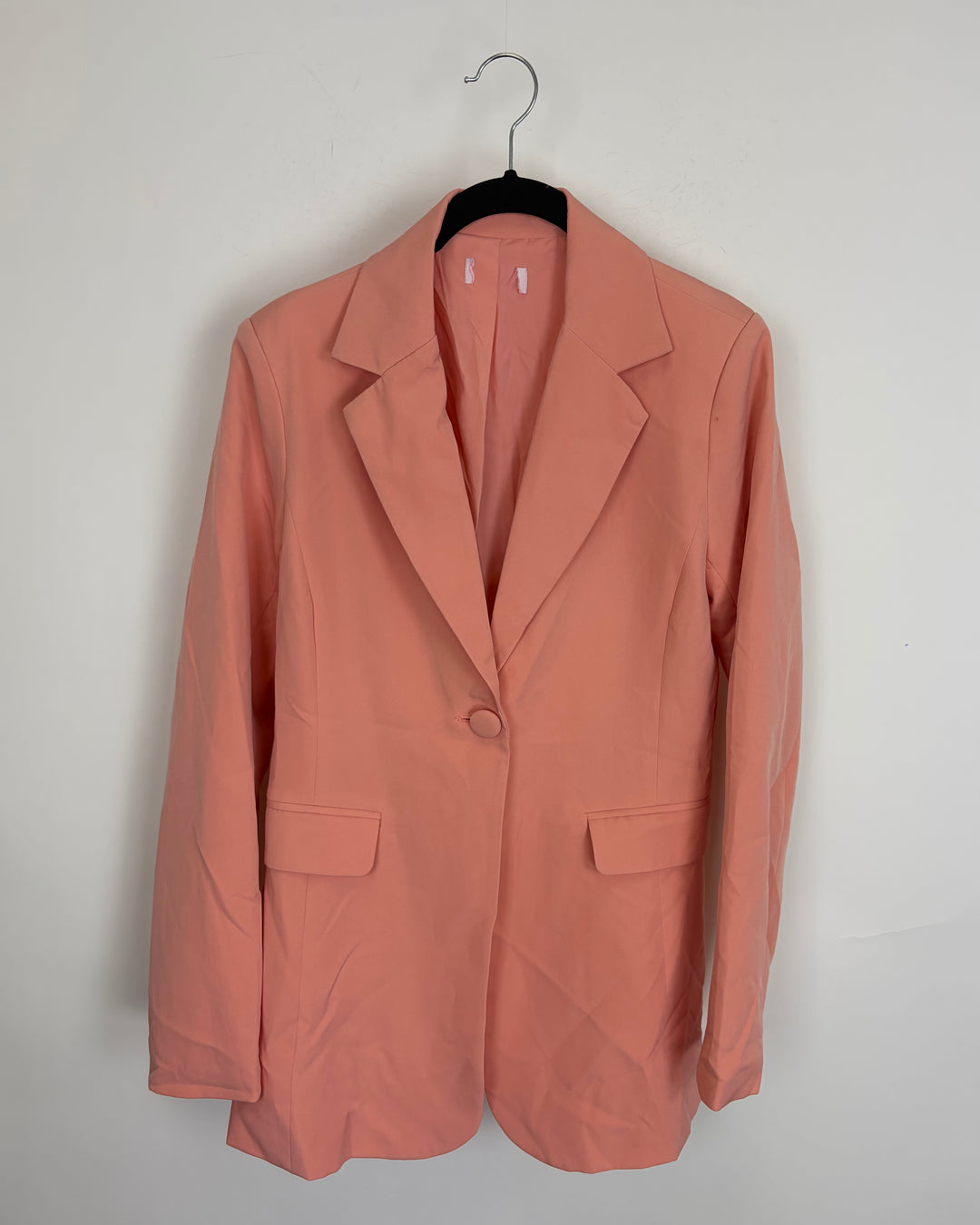 Coral Long Sleeve Blazer - Size 6/8