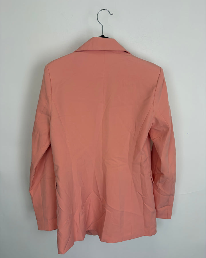Coral Long Sleeve Blazer - Size 6/8