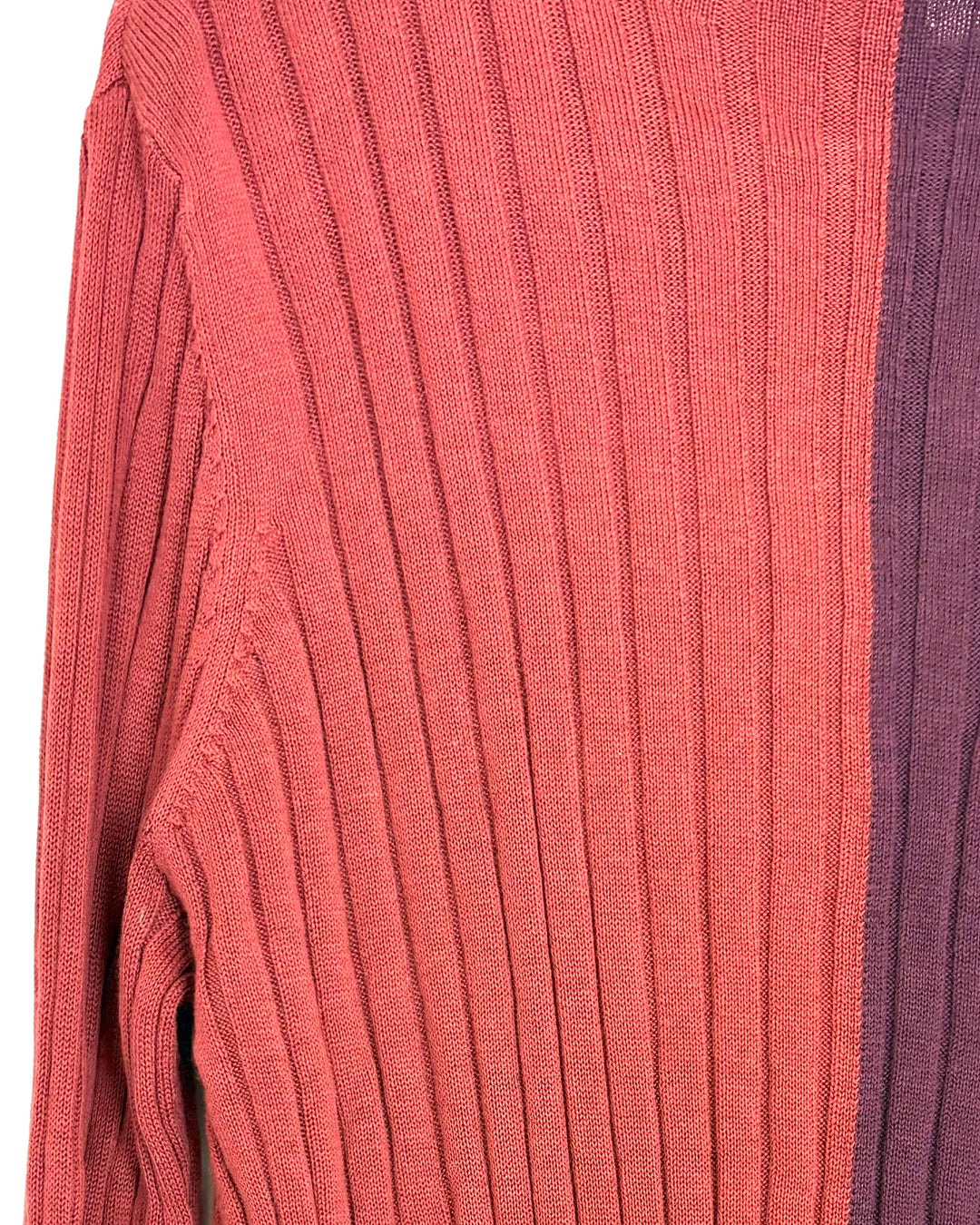 Brown Multicolor Top - Size 10/12