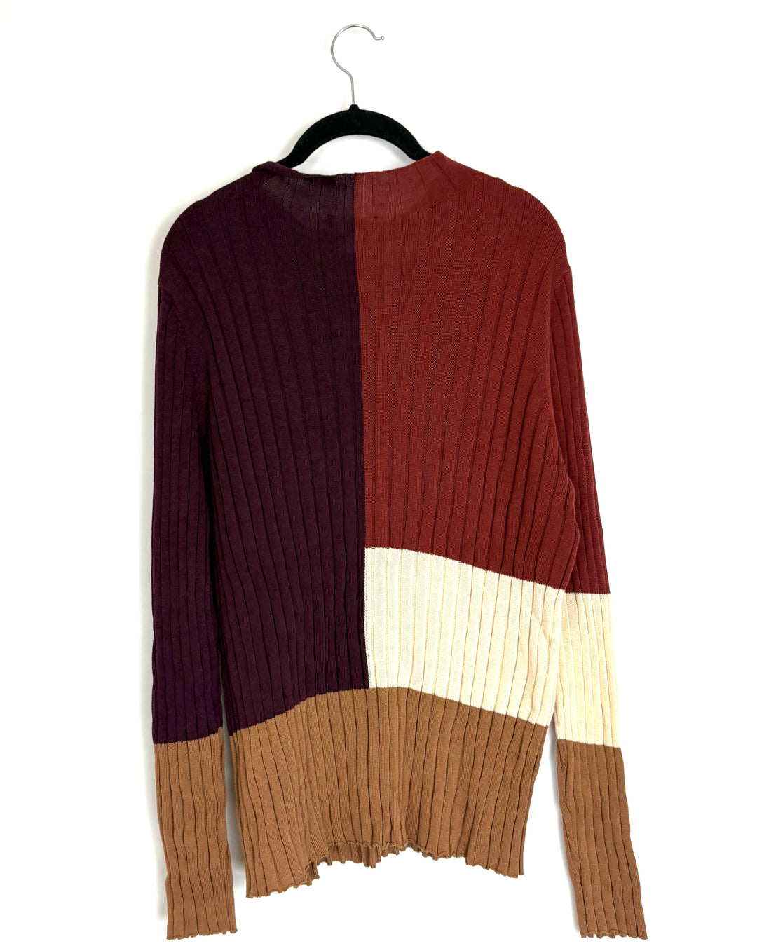 Brown Multicolor Top - Size 10/12