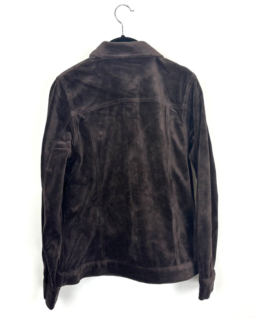 Brown Textured Jacket - Size 6/8