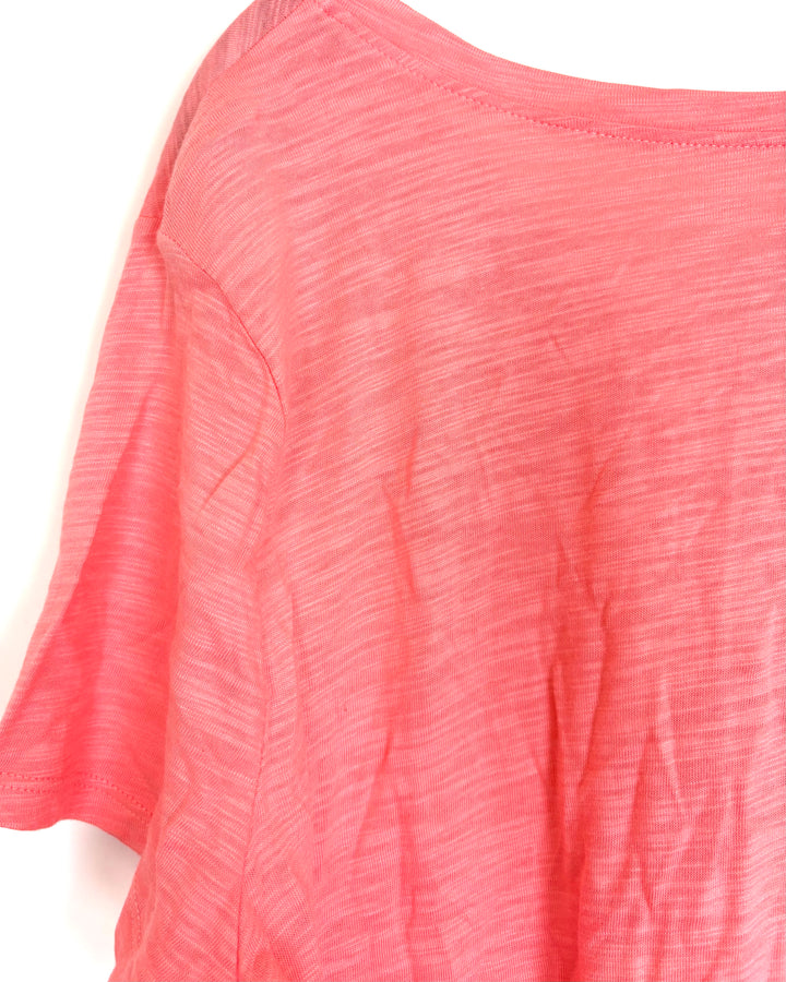 Bright Coral Top - Size 14/16