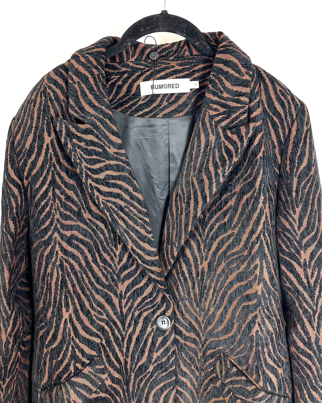 Zebra Printed Jacket - Size 2/4