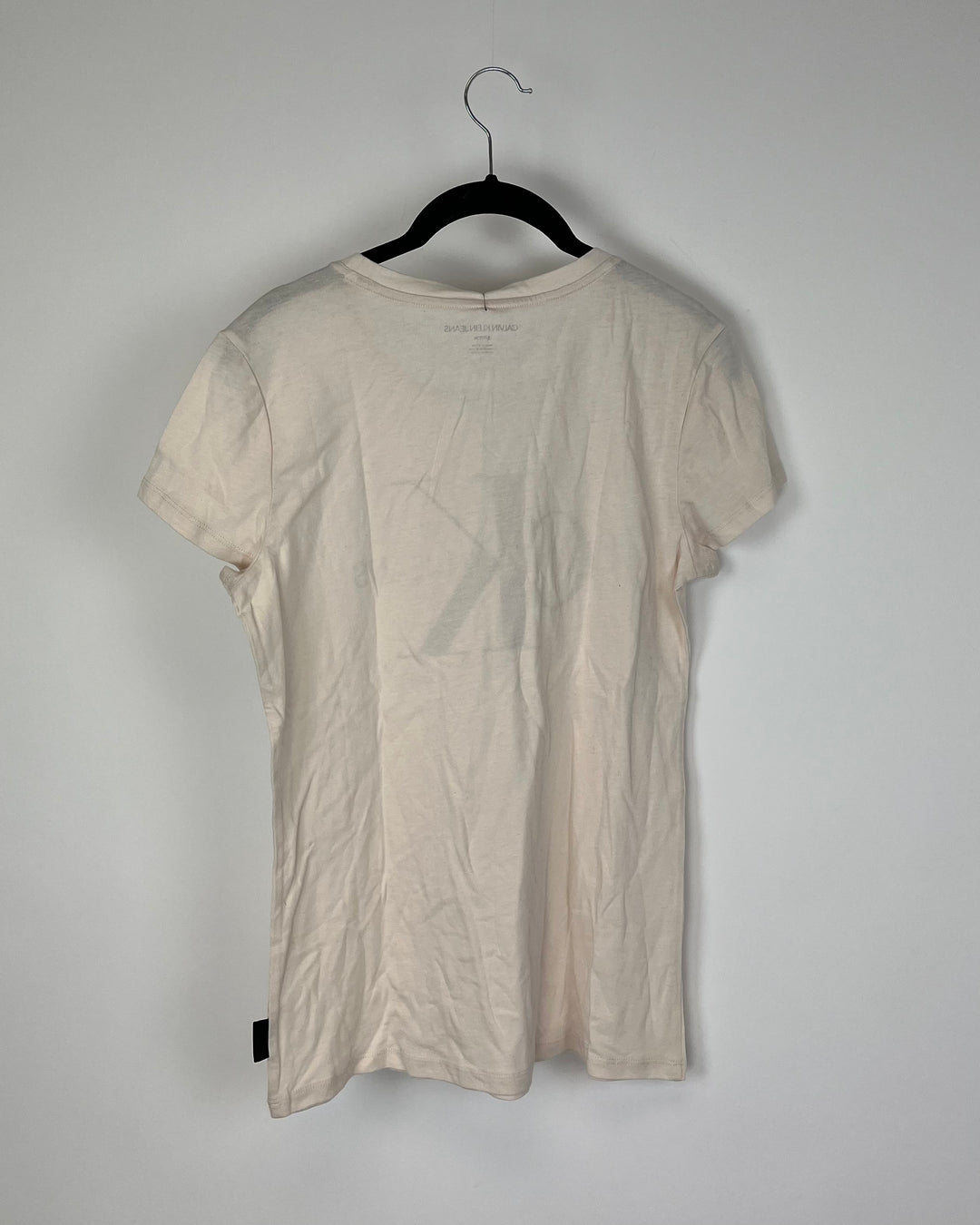 Beige Short Sleeve Top - Small