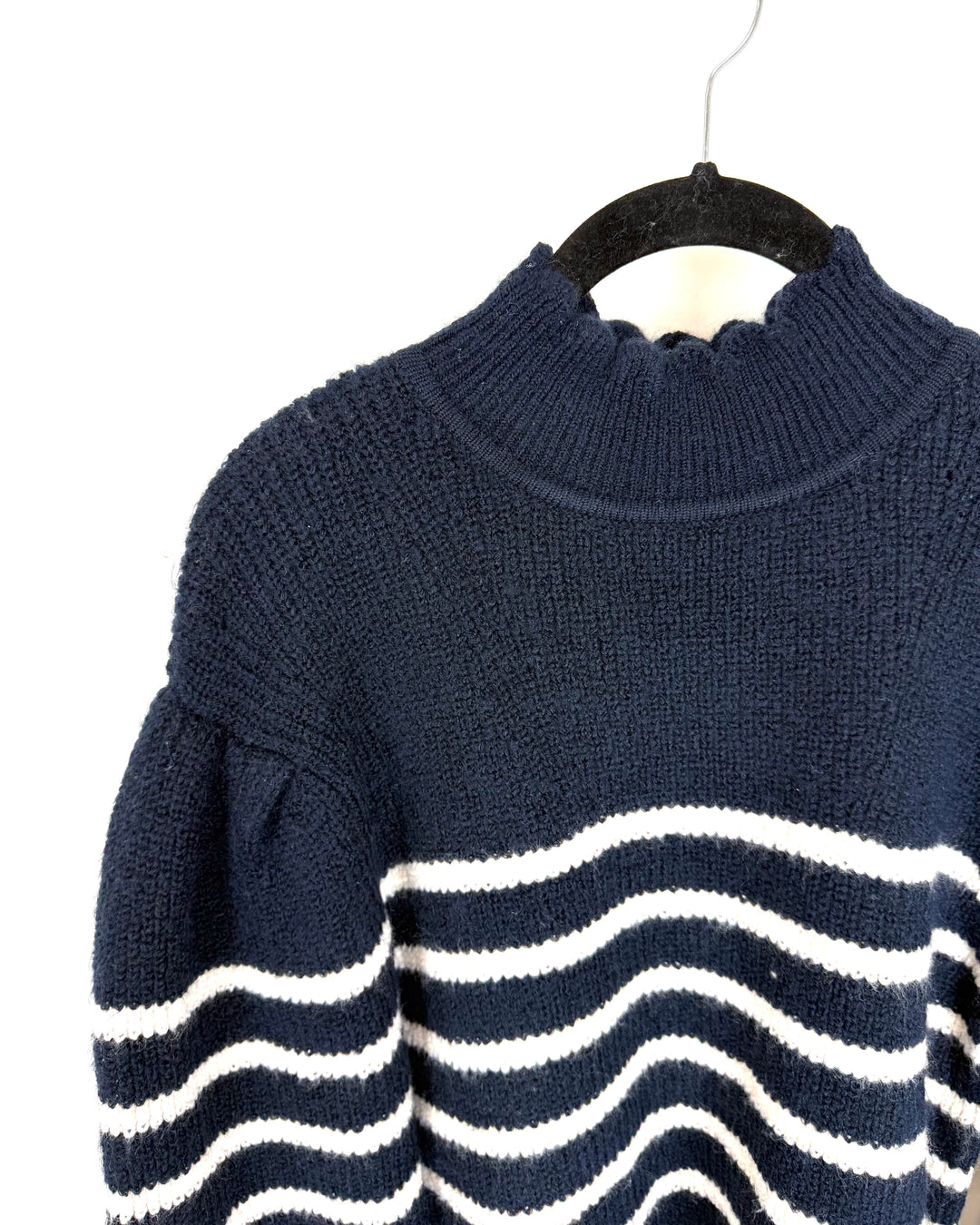 Navy Striped Sweater - Size 2/4